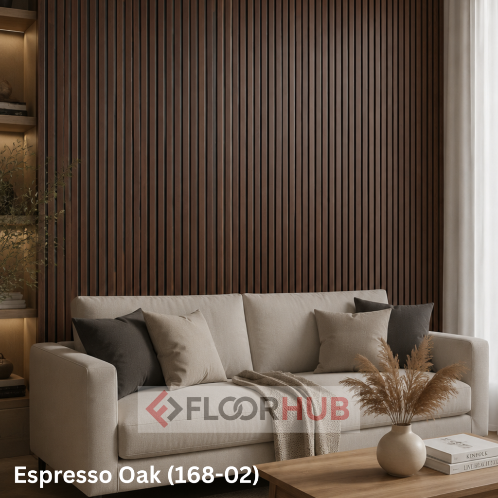 WPC WALL PANELS ESPRESSO OAK