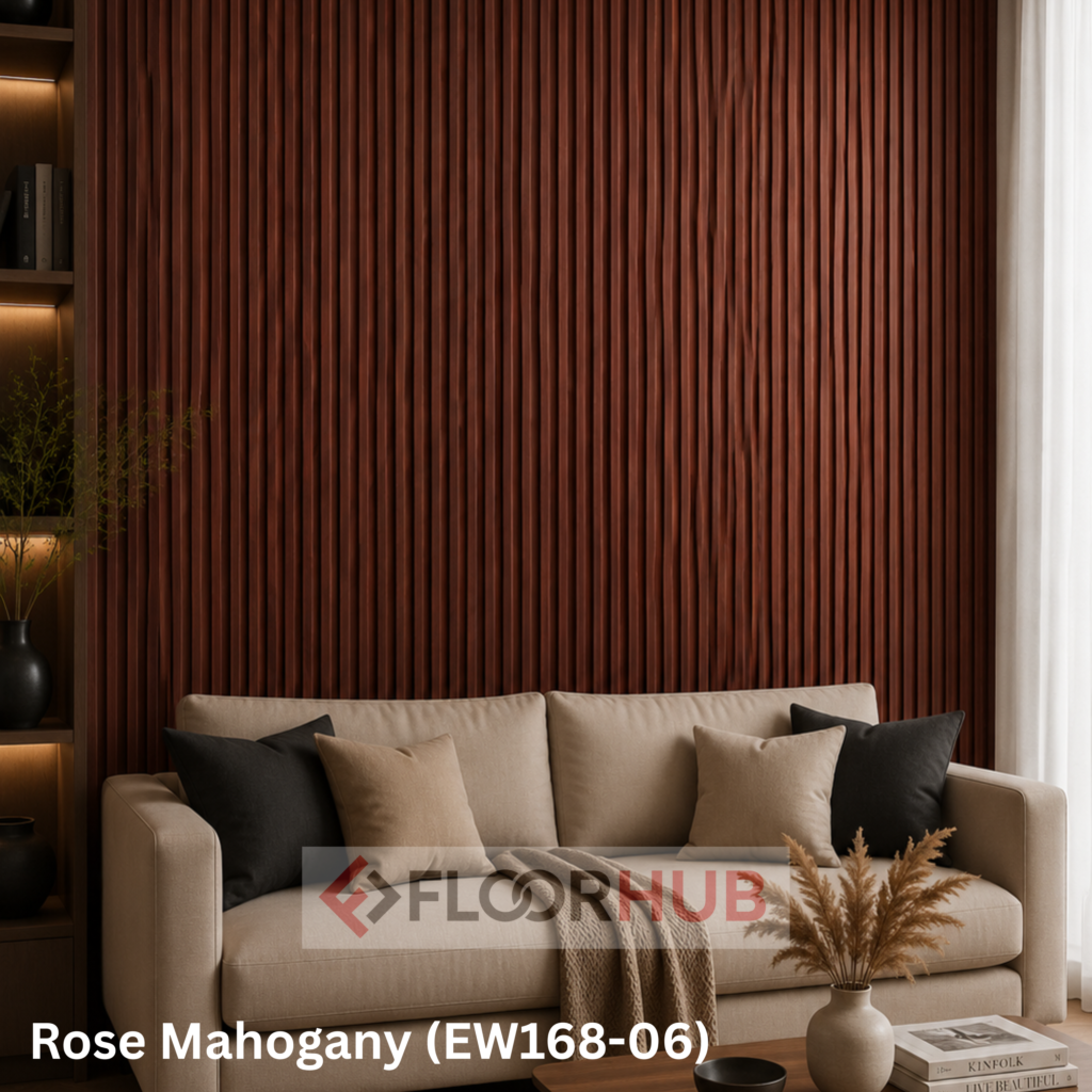 ROSE MAHOGANY WPC FLOORING